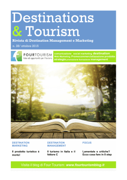 Destination Marketing Turistico n.28