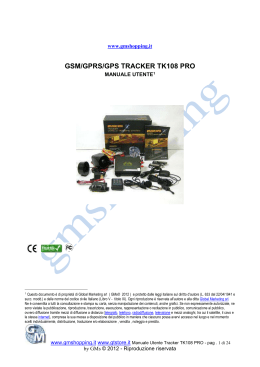 gsm/gprs/gps tracker tk108 pro
