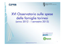 Slides presentazione anno 2012 - Camera di commercio di Torino