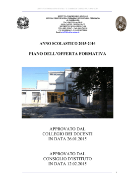 POF GARIBALDI 2015-2016 - ICS "Garibaldi" Castel Volturno