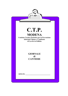CTP - Scuola Edile Modena