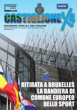 Novembre 2013 - Comune di Castiglione della Pescaia
