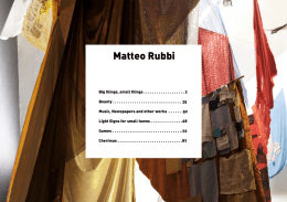 Matteo Rubbi - Italian Area