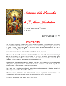 Bollettino di Dicembre - Parrocchia Santa Maria Ausiliatrice (Verona)