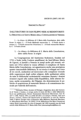 pp. I/163-181 - Sant`Alfonso e dintorni