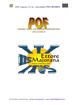 Pof 2008/09 - IISE Majorana