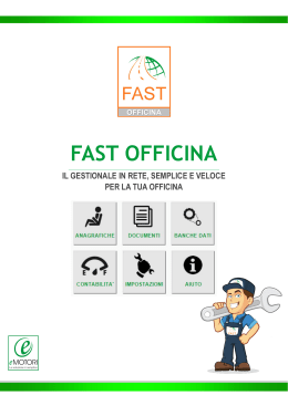 fast officina - Gestionale FAST