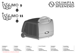 Olimpia Splendid ISSIMO 11 User Guide Manual AIR