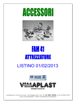 listino 01/02/2013 - Nuova Vimaplast Srl