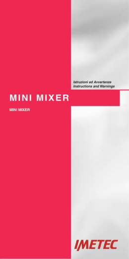 mini mixer