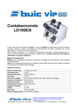 Contabanconote LD100E/II