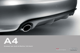 Accessori per Audi A4 Berlina | A4 Avant