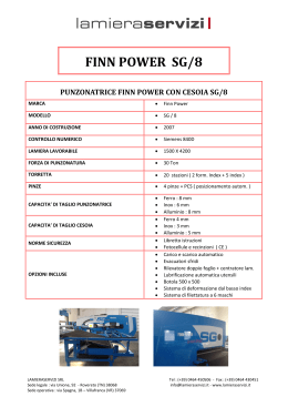 finn power sg/8