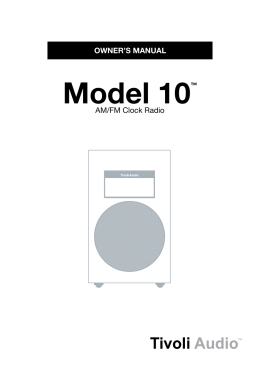Model 10 - Tivoli Audio