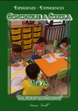 "Conchiglie a Scuola" - PDF versione 2.0