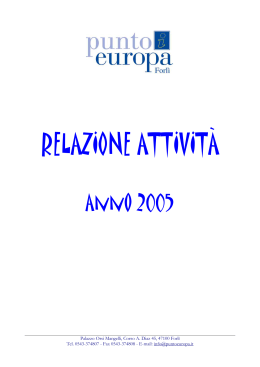 2005 - Punto Europa