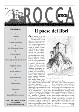 Rocca di Dicembre 2008 - il giornale di Sant`Agata Feltria