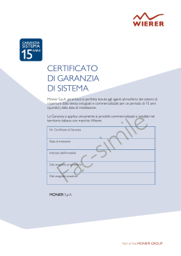 Certificato Garanzia di Sistema_Giugno 2013_FINAL