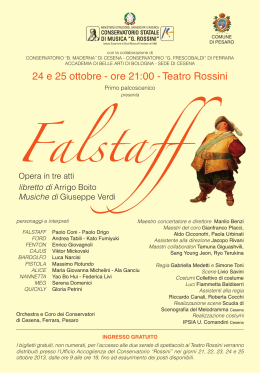 Falstaff - Turismo Pesaro e Urbino
