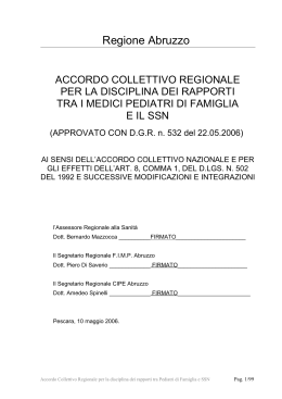 Pediatria di Libera Scelta - Sindacato dei Medici italiani