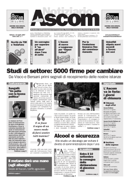 Notiziario 7-2007 - Confcommercio Belluno