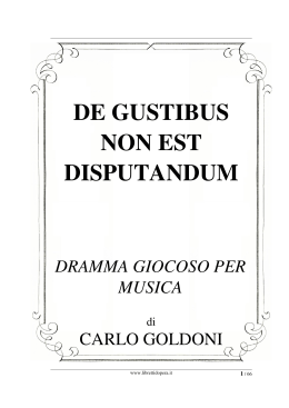 Il testo in PDF - Libretti d`opera italiani