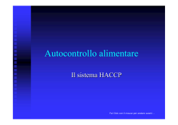 Presentazione corsi HACCP - palmariniconsulenza.it