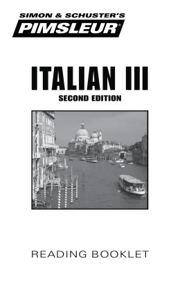 italian iii