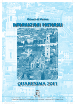 Quaresima 2011 - Diocesi di Verona