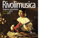 Rivolimusica 2014-2015 - Istituto Musicale Città di Rivoli