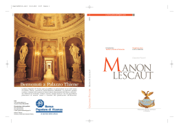 Manon Lescaut - Università degli studi di Pavia