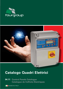 Catalogo Quadri Elettrici - High Pressure Pumps Supplier UAE