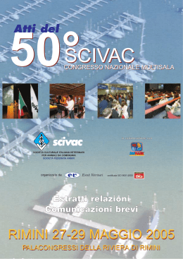 50° Congresso Nazionale Multisala SCIVAC Rimini, 27