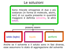Le soluzioni