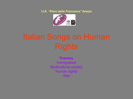 Songs on human rights