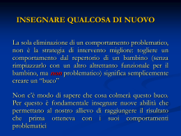 Insegnare qualcosa di nuovo - Istituto Comprensivo n.3 di Alghero