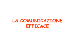 LA COMUNICAZIONE
