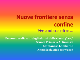 Nuove frontiere senza confini