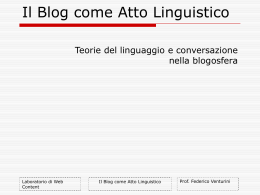 e - Laboratorio di Web Content
