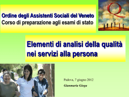 Slide intervento Dott. Gianmaria Gioga