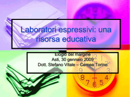MATERIALI: Laboratori: risorsa educativa di Stefano Vitale