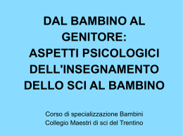 l`intelligenza emotiva - Associazione Maestri di Sci del Trentino