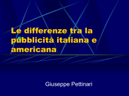 I differenze di Pubblicità fra Italia e Stati Uniti