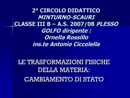 Uda di riferimento - Direzione Didattica II Circolo MINTURNO