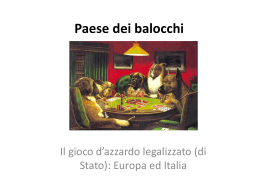Paese dei balocchi