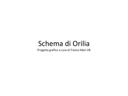 Schema di Orilia