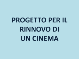 Perch&eacute; la gente va al cinema?