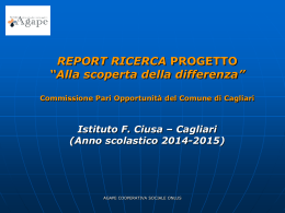 Presentazione del progetto -ppt