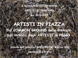 - A scuola di Guggenheim