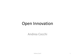 Open Innovation Powerpoint